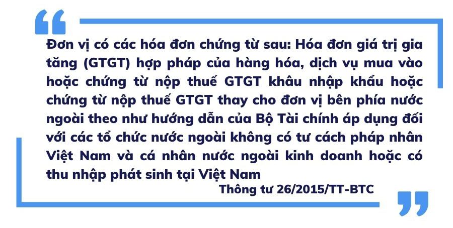 quy định về điều kiện được khấu trừ thuế VAT