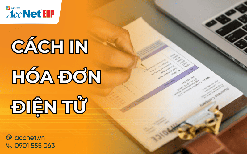 cách in hóa đơn điện tử