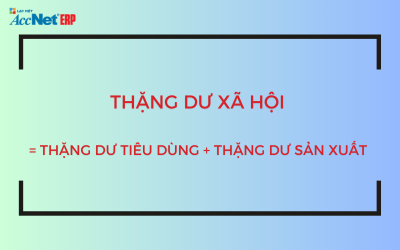 công thức tính thặng dư