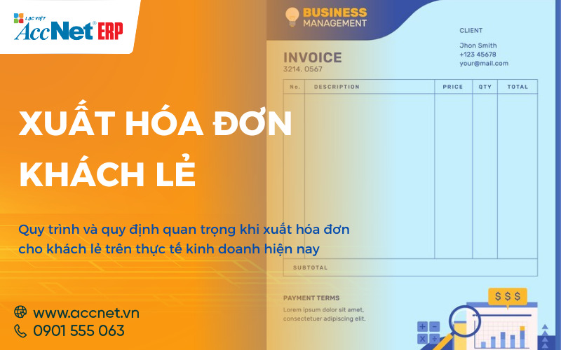 xuất hóa đơn khách lẻ