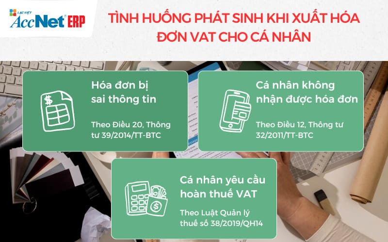 tình huống xuất hóa đơn VAT cho cá nhân