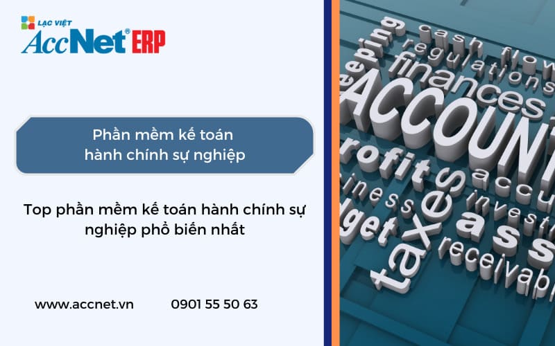 Phần mềm kế toán hành chính sự nghiệp