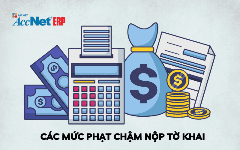 Các mức phạt chậm nộp