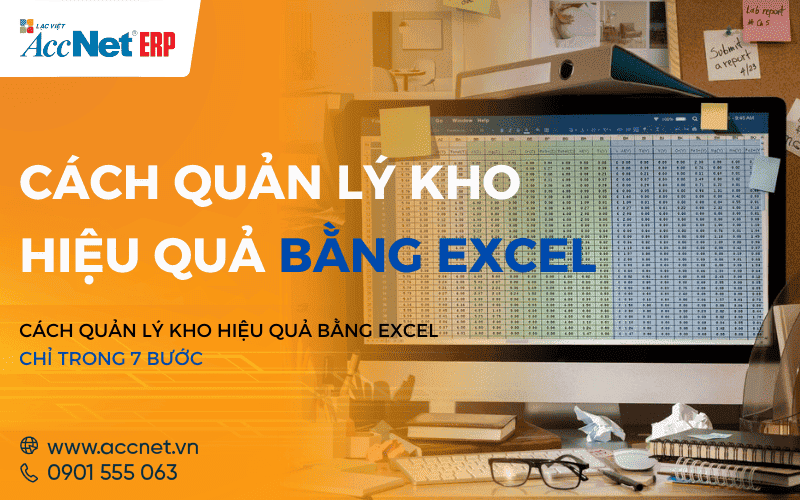 cách quản lý kho hiệu quả bằng excel