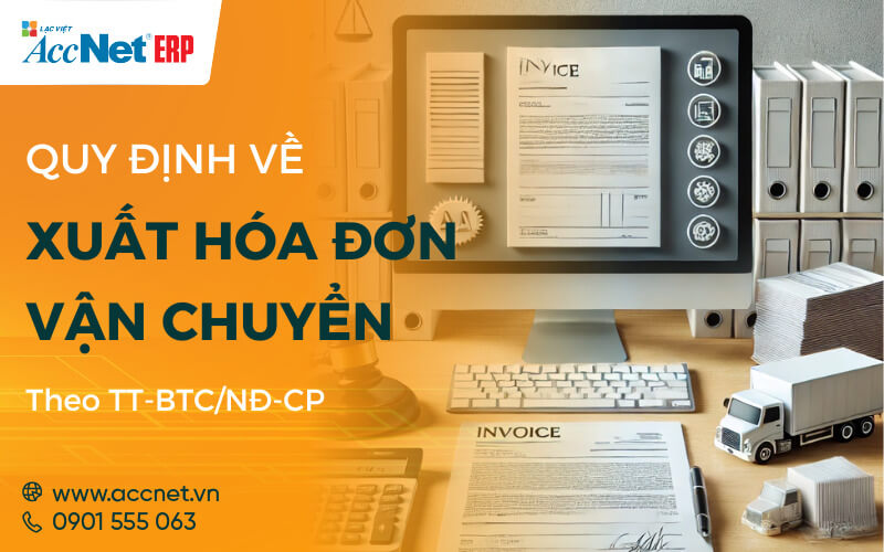 quy định về xuất hóa đơn vận chuyển