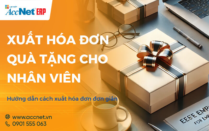 xuất hóa đơn quà tặng cho nhân viên