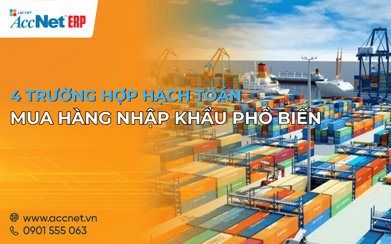 hạch toán mua hàng nhập khẩu