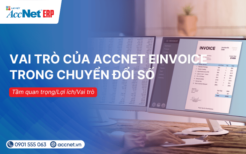 Vai trò của Accnet eInvoice trong thời kỳ chuyển đổi số