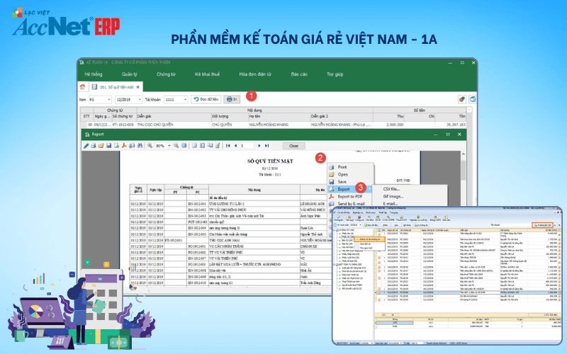 bảng giá phần mềm kế toán việt nam