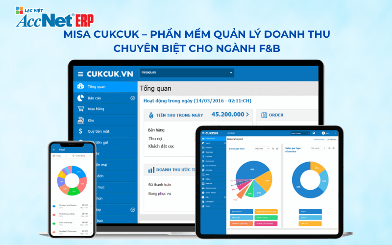 phần mềm quản lý doanh thu