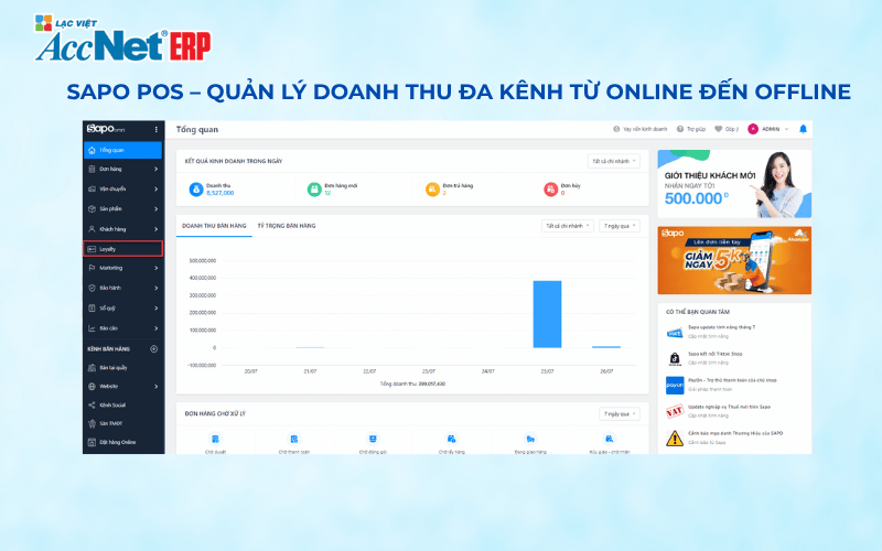hệ thống quản lý doanh thu