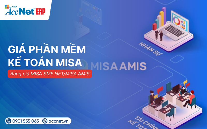 giá phần mềm kế toán MISA