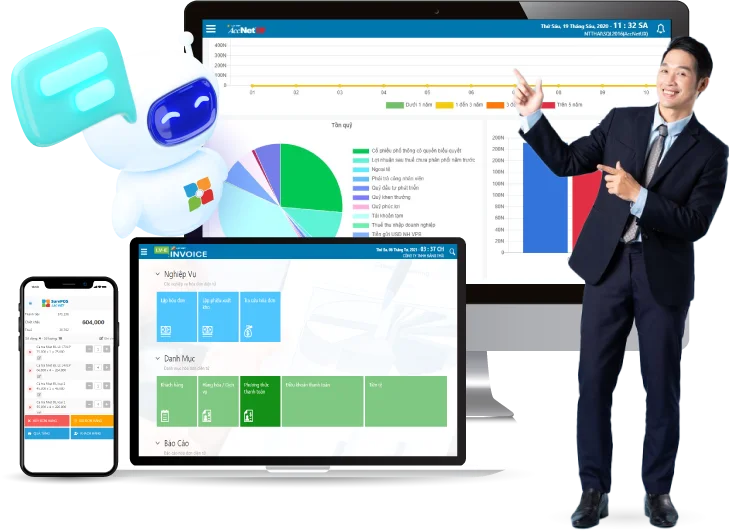 Hệ thống quản trị tài chính kế toán AccNetERP