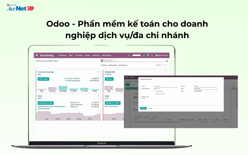 phần mềm kế toán dùng cho nhiều công ty