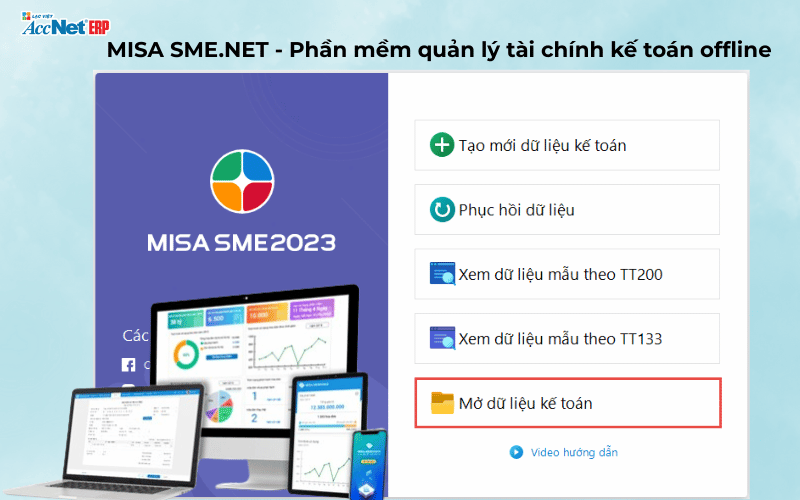 Phần mềm quản lý kế toán – tài chính
