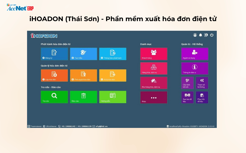 phần mềm quản lý hóa đơn