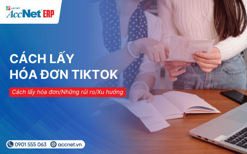 cách lấy hóa đơn TikTok
