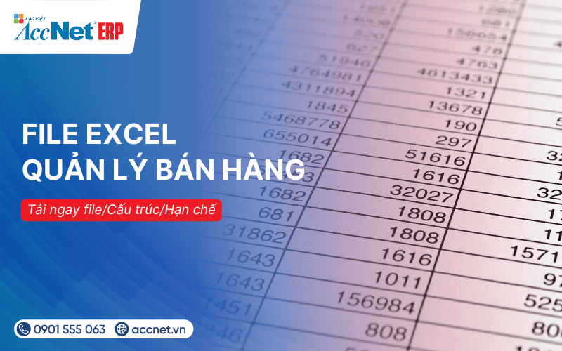 file Excel quản lý bán hàng