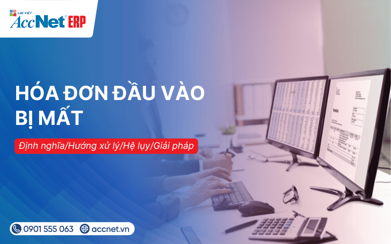 hóa đơn đầu vào bị mất