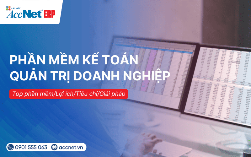 phần mềm kế toán quản trị doanh nghiệp