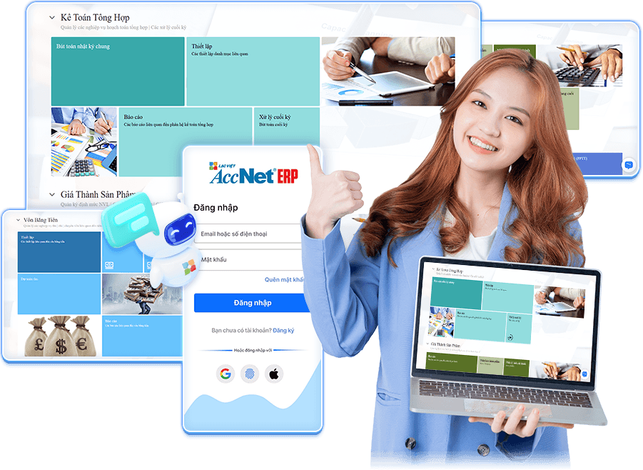 phần mềm kế toán Accnet ERP